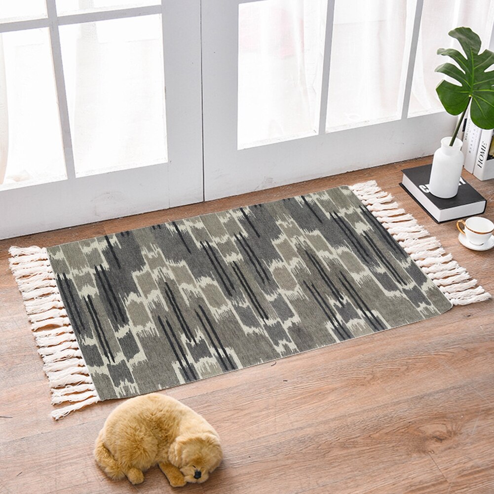 Tapijt nachtkastje veelkleurige marokkaanse stijl geometrische vloermat woonkamer slaapkamer woondecoratie: M / I