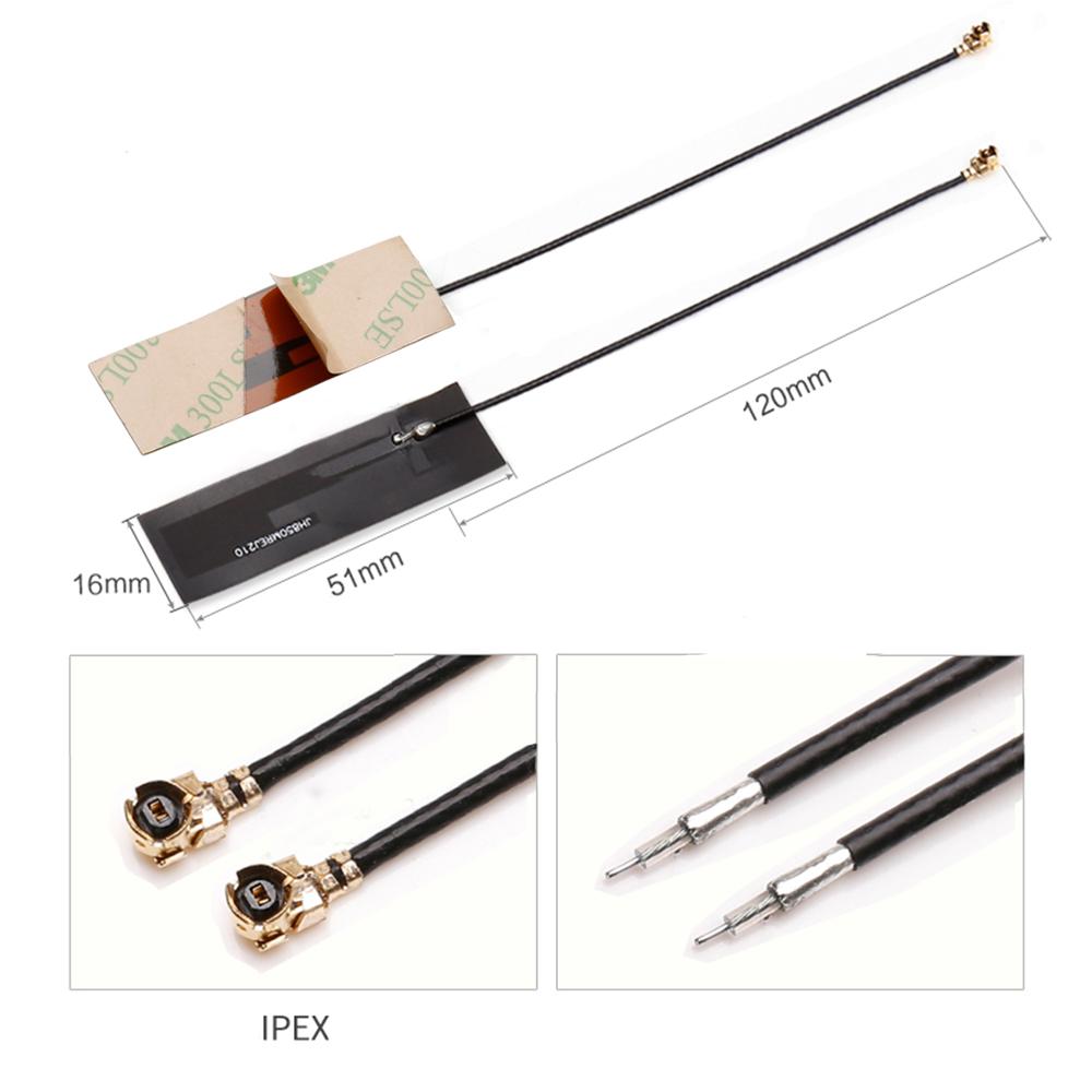 1pc antena interna macia fpc gsm 800/868/850/900/915mhz antena embutida 51x16x0.2mm novo atacado