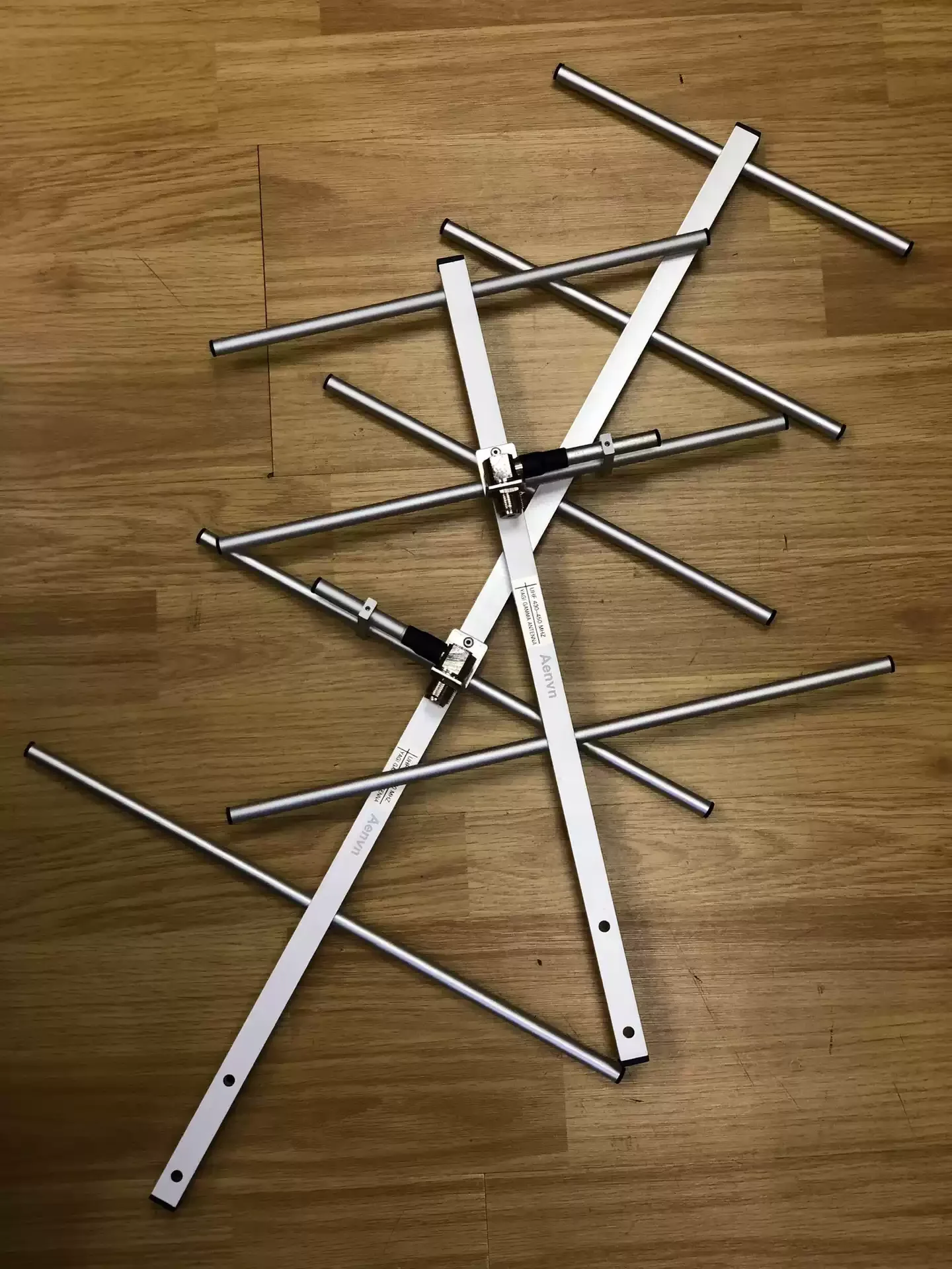 YAGI Gamma Antenna 5 / 3 Elements UHF 70cm 430-450Mhz Amateur Tunable SO239 Mobile Radio Repeater Base Station Foldable Antennas