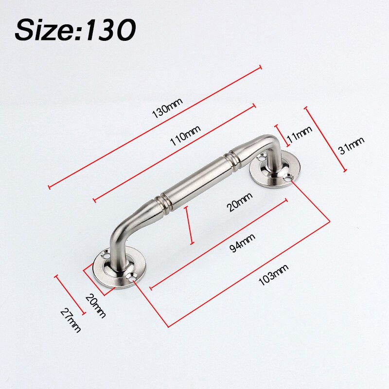 1Pcs Stainless Steel C type Handle European Slidin... – Grandado