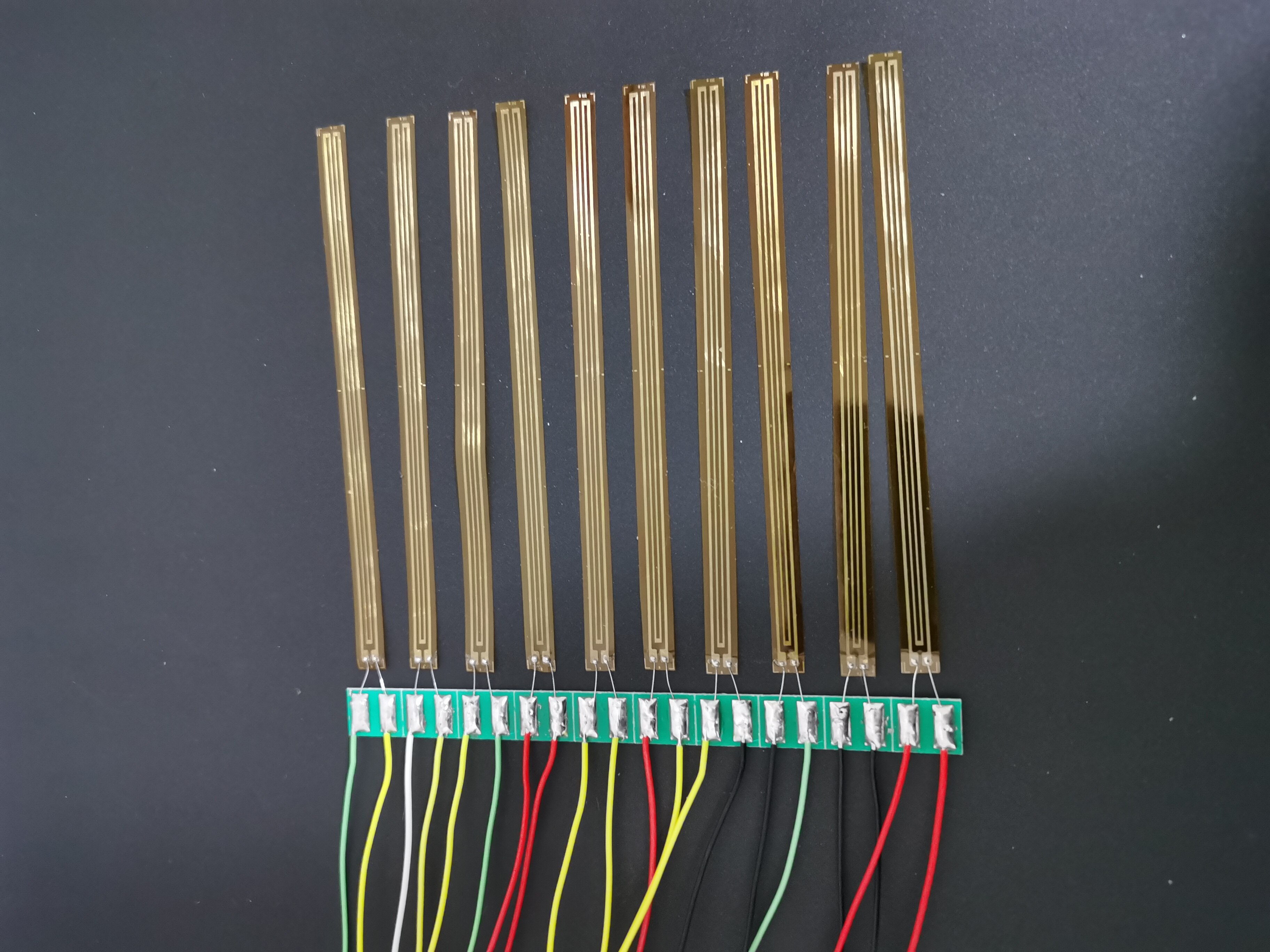 10pcs BX120-80AA-P250/resistance Strain Gauge/concrete Structure Stress Gauge/free Welding Wire