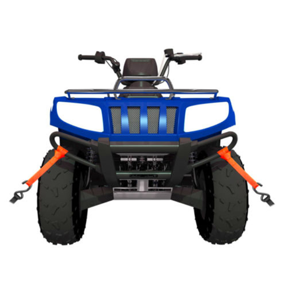 4pcs Universal Soft Loops Car Motorcycle Towing Ropes Tie Down Straps Prevent Scratches Motocross Motorbike ATV