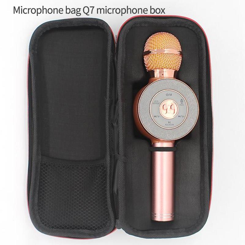 Mikrofon opbevaringsboks beskyttende taske taske taske stødsikker rejse bærbar til  ws858