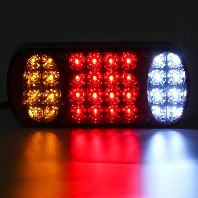 1Pc 32 Led Auto Vrachtwagen Achterlicht Achterlicht Achter Stop Remlicht Signaal Lamp