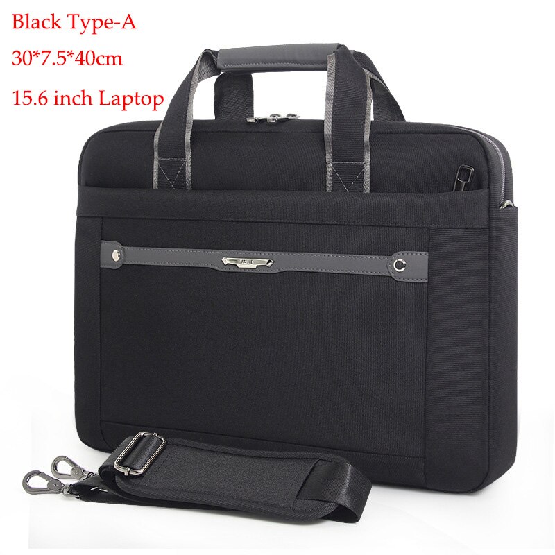 Oxford Waterproof Women Briefcase 15.6 inch Laptop Handbag Causal Document Office Shoulder Bag Computer Bag for Men