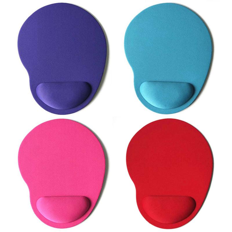 Mouse Pad With Wrist Rest For Laptop Mat Anti-Slip Gel Wrist Support Wristband Mouse Mat Pad For PC Macbook Laptop Computer EVA