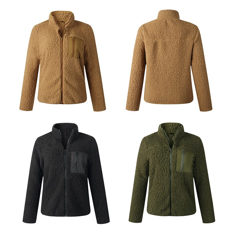 Autumn Winter Women Fleece Jackets Windproof Thick Warm Soft Plush coat Outdoor Camping Climbing Hiking Tekking Sports Jackets