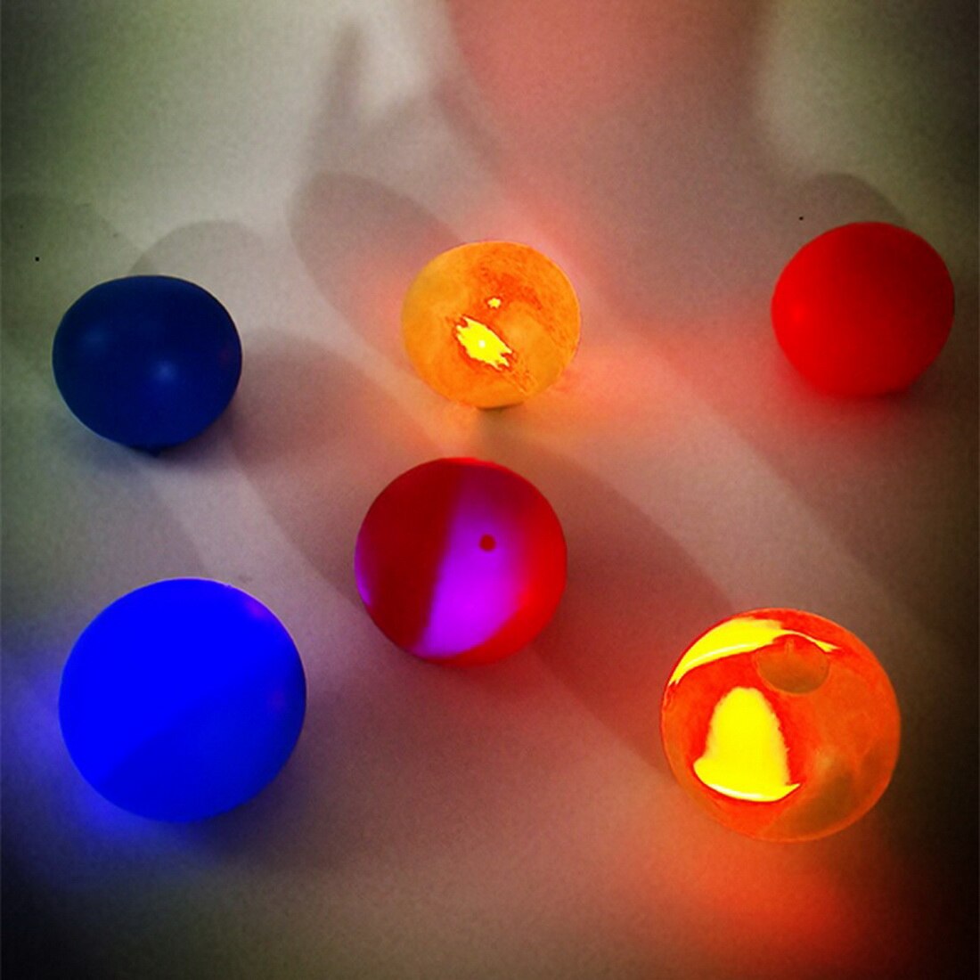 Anti-Stress Sticky Wall Balls Color Sensory Toy Party Office Pressure Ball Stress Reliever Throw Fidget Toy Kids Stick Ball