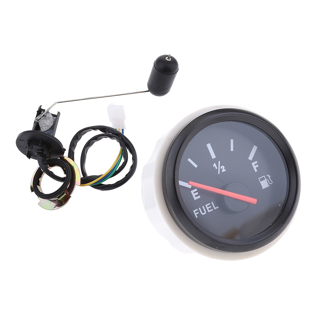 Jauge de niveau de carburant pour bateau, 2 '/52mm, 12V, Kit universel avec capteur et transmetteur