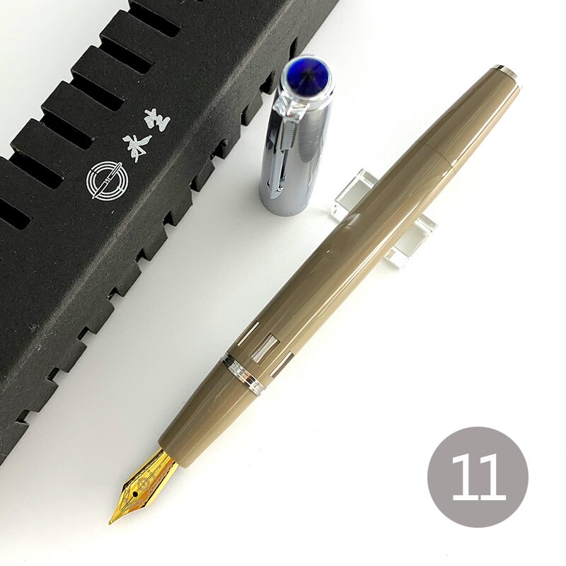 Yong Sheng 601A Vacumatic Double Bead Fountain Pen F Nib Ink pens for writing school stationery pen