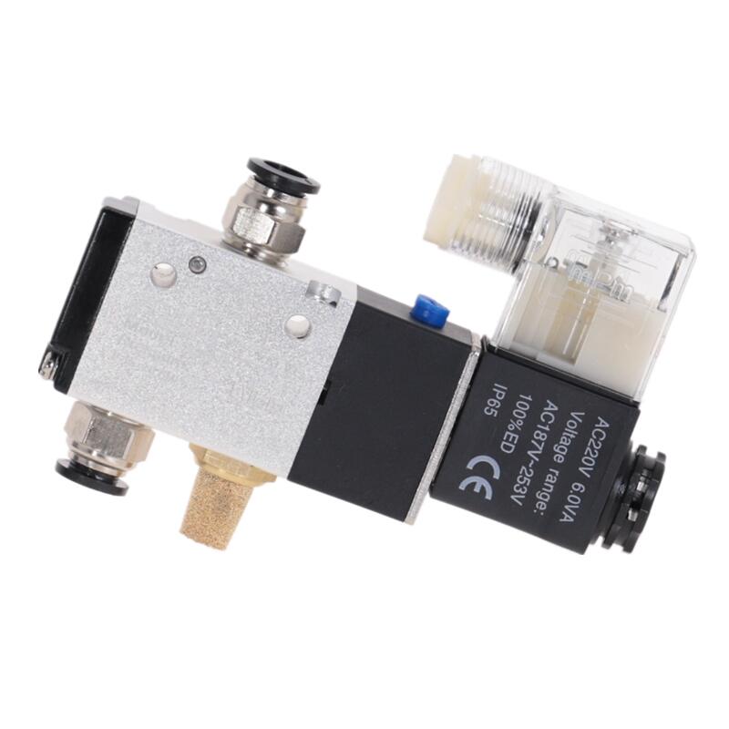 Pneumatic Solenoid Valve 3 Way 2 Position Air Directional Control 3V210-08 DC12V DC24V AC110V AC220V