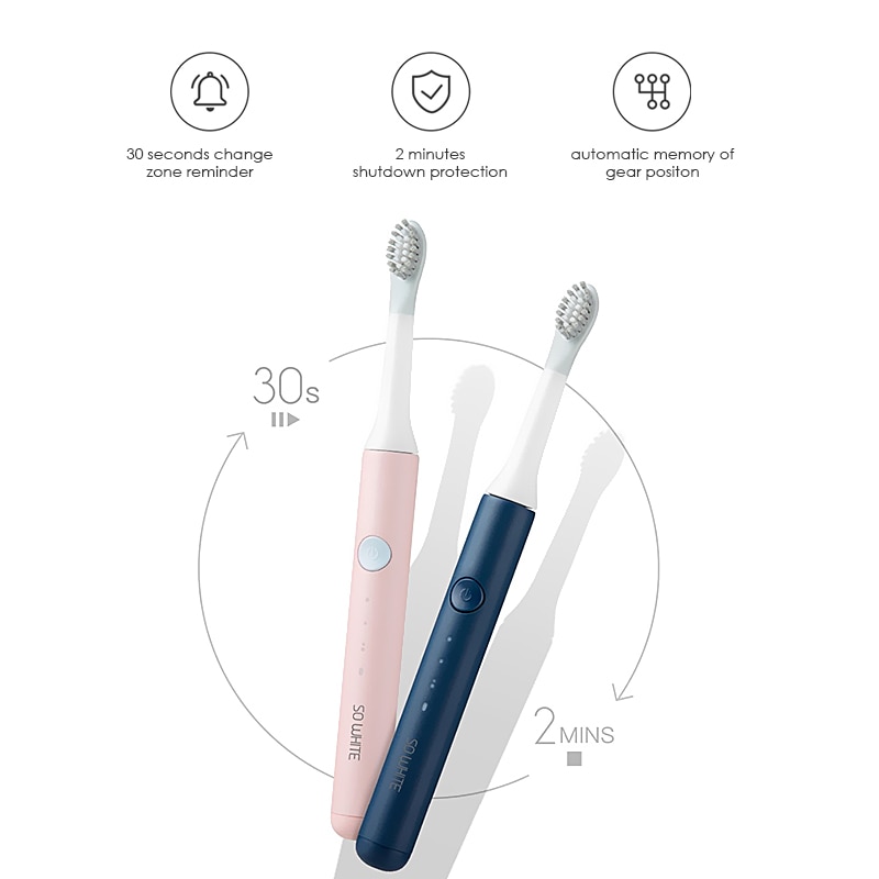 SOOCAS SO WHITE EX3 sonic cepillo de dientes eléctrico impermeable Ultra sonic automático cepillo de dientes USB recargable para xiaomi mijia