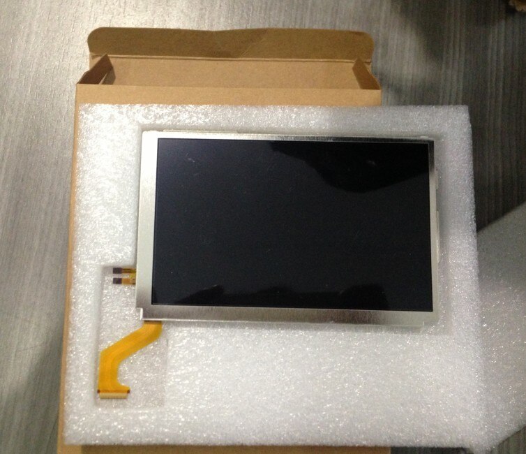 2PCS Original Upper Top LCD Screen for Nintend 3DS XL 3DS LL 3DSXL 3DSLL Replacement Repair Parts