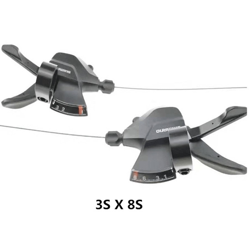 Gloednieuwe Shimano Altus SL-M315 2 S 3 S 7 S 8 S Shifter Trigger Set Rapidfire 14/16/21/24 S 2X8 3X8 Speed Shifters Update Van M310