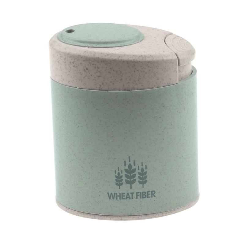 Automatic Toothpick Holder Container Wheat Straw Household Table Toothpick Storage Box Toothpick Dispenser: Green02