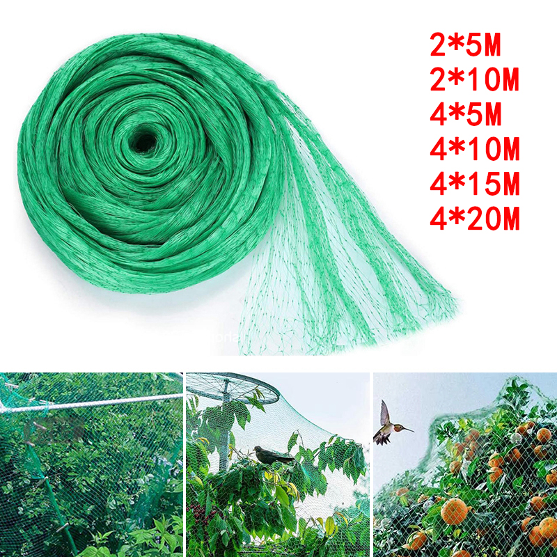 Red Para Cerca De Plantas De Jardín Red Verde Antiaves Enrejada Para Cultivos De árboles Frutales Protección Para Gallinero Valla Malla Antipajaros Para Malla Verde Jardin Reutilizable