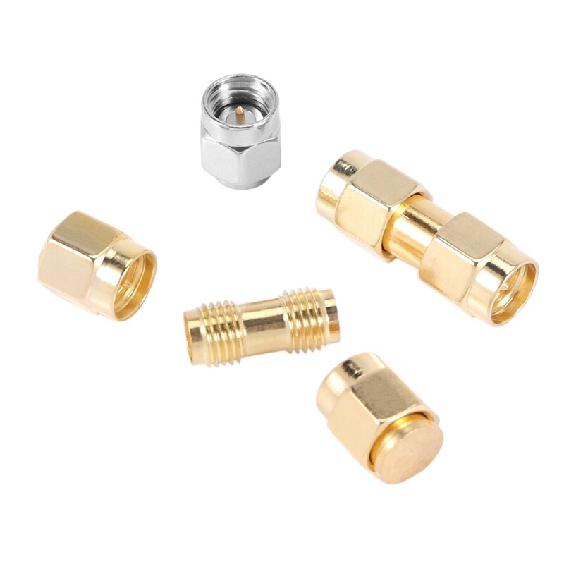 2x sma-typ 50 ohm nanovna vektornetzwerkanalysator kalibrierkit last & kurzschluss & offen