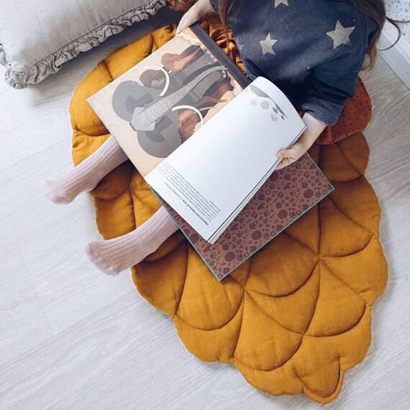 Arrived Funny Pine Cone Shape Baby Blanket Play Game Mat Kid Crawling Carpet Children 's Home Decor Best
