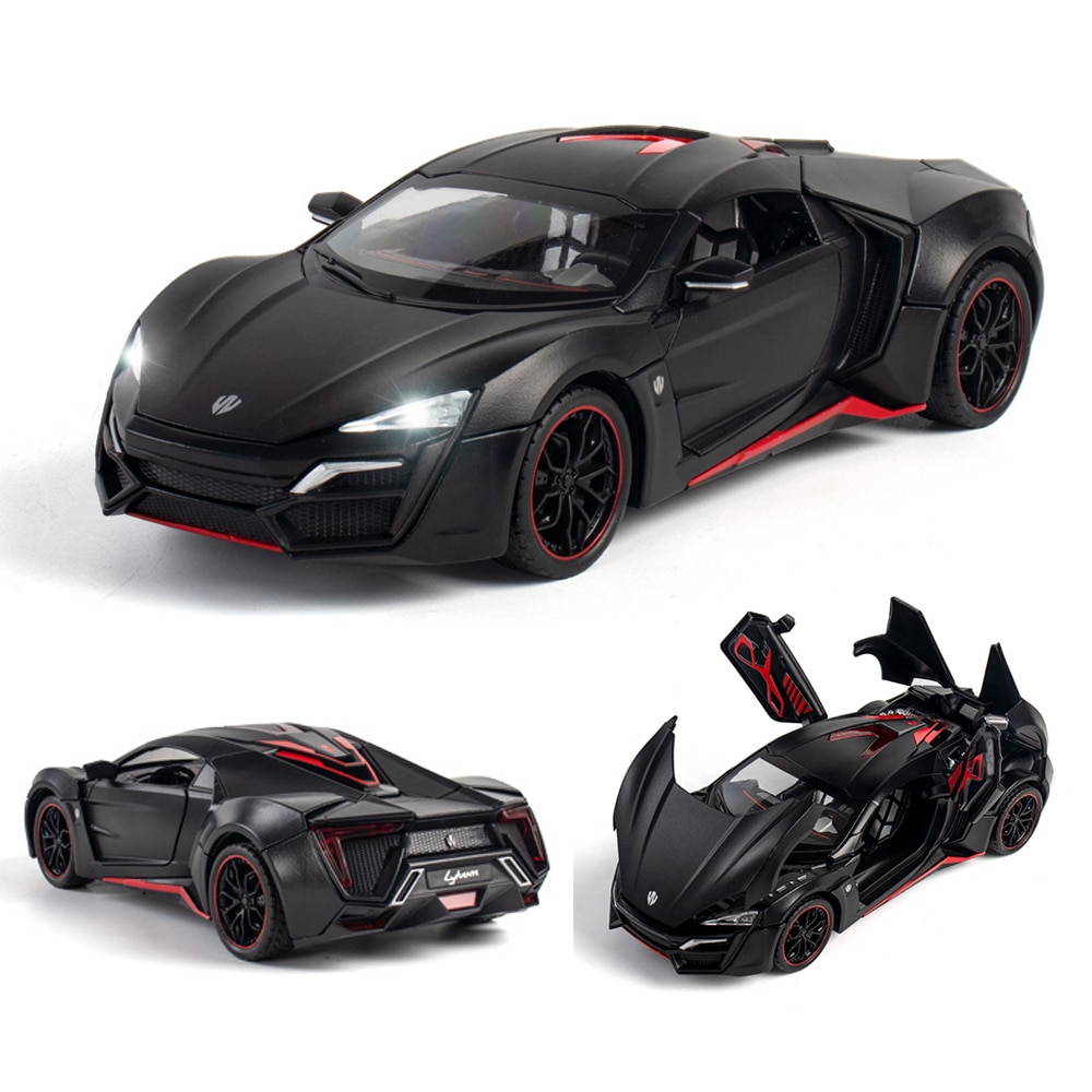 1:24 1:32 Lykan Hypersport In Lega Modello di Auto Giocattoli Pressofusi E Veicoli Auto giocattolo In Metallo Collezione Del Capretto Giocattoli Per Bambini Regali Veloce-Fast And Furious