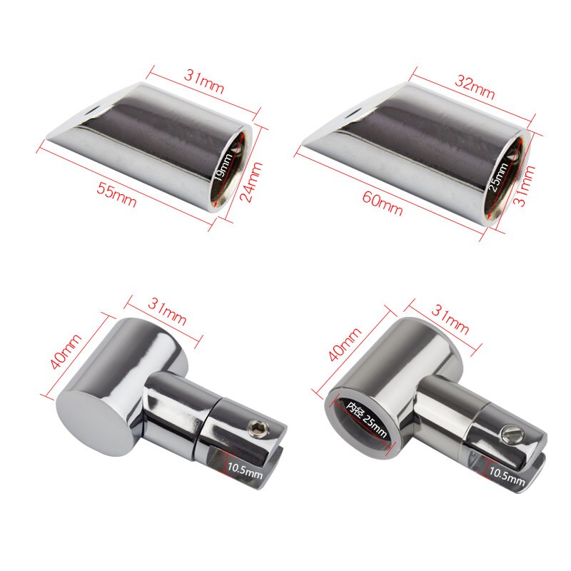 Shower rod telescopic rod base/Flange,flat,Stainless steel pipe fittings/connector,Shower accessories