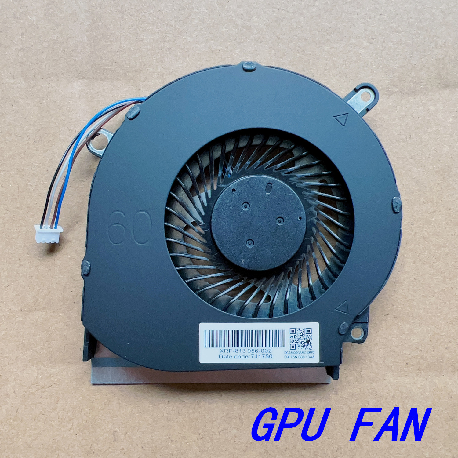 Nowy wentylator chłodzący procesor laptopa do HP OMEN 4 Pro 15-DC TPN-Q211 wentylator chłodnicy procesora komputer przenośny wymiana akcesoriów: Czerwony