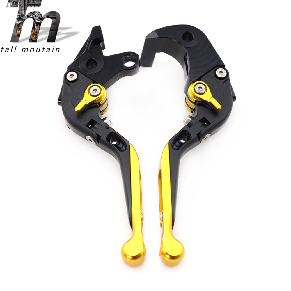 Front Rear Brake Lever For SUZUKI UH125 UH150 UH200 AN250 AN400 AN400Z Burgman Motorcycle Accessories CNC Extendable: Gold