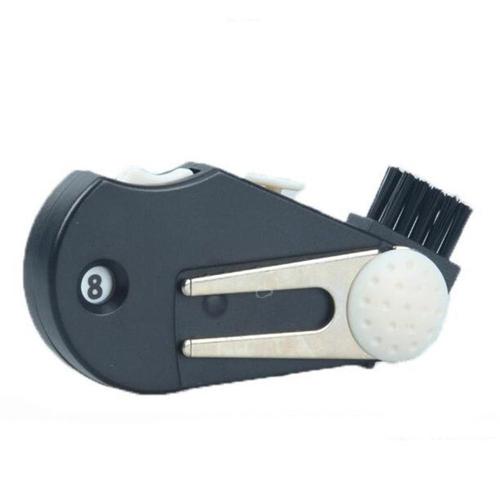 5 In 1 Golf Tool Multipurpose Golf Green Fork Repair Tool Groove Ball Cleaner Ball Marker Wear Clip