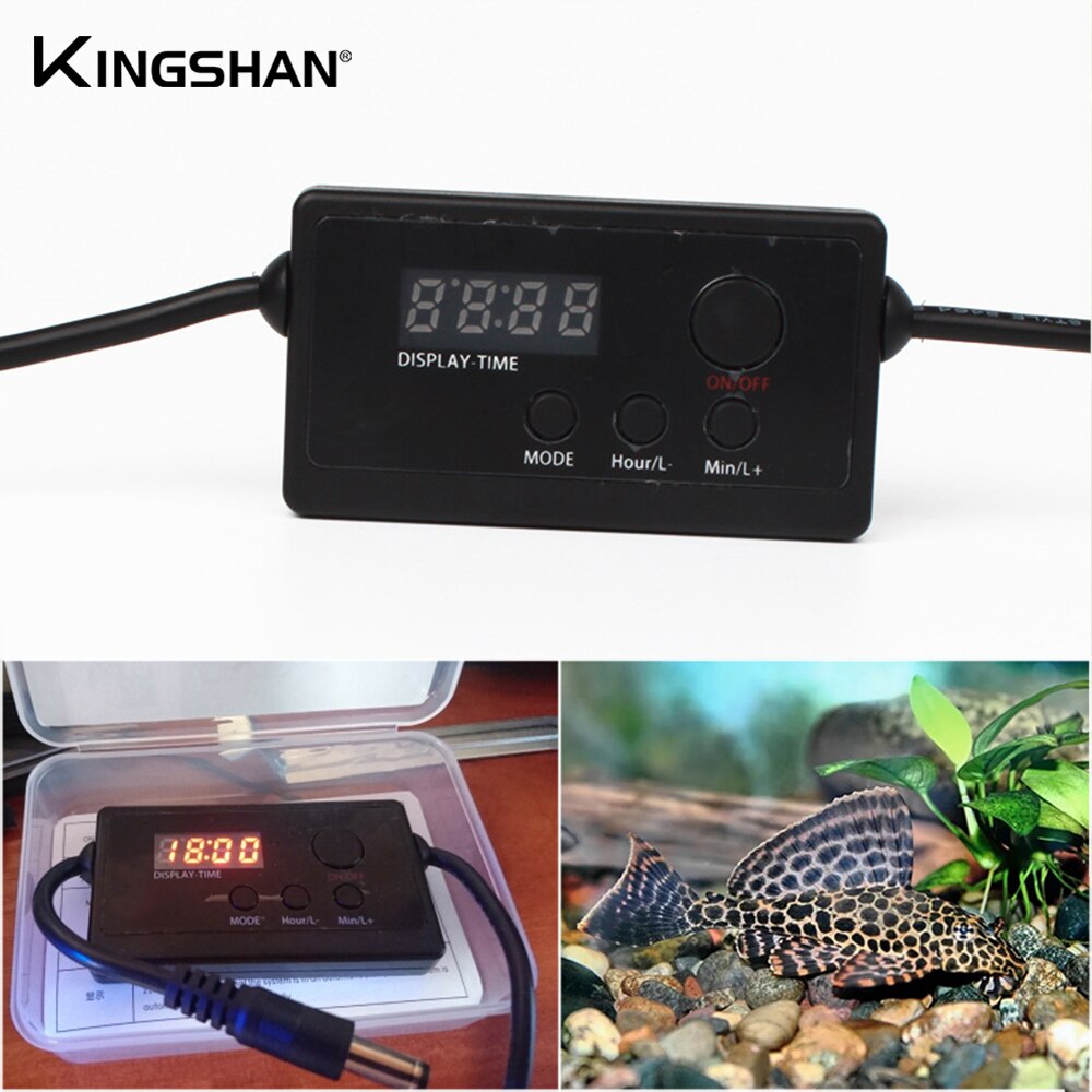 LED Light Dimmer Controller Modulator For Aquarium Fish Tank Intelligent Lighting Timing Dimming System sunrise and sunset