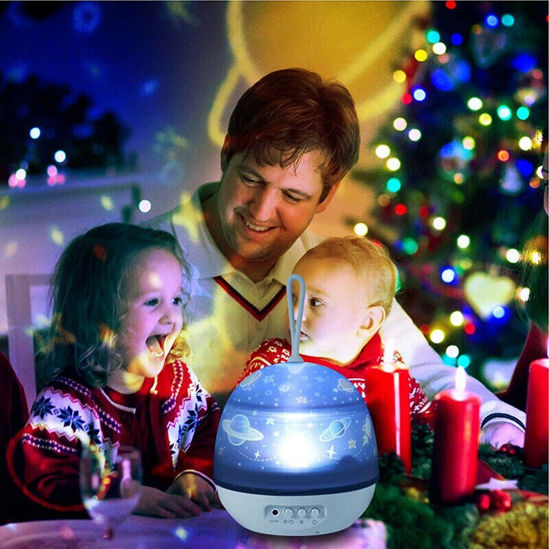 Starry Sky Night Light Fairy Stars Magic Projecting Night Light Dreaming Projection Lamp Children Kids Christmas Novelty