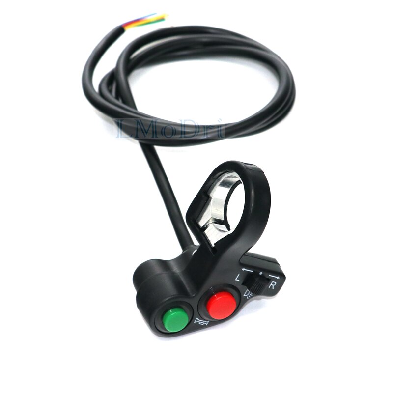 Motorfiets claxon richtingaanwijzer schakelaar voor 7/8 '' stuur crossmotor scooter atv aan/uit