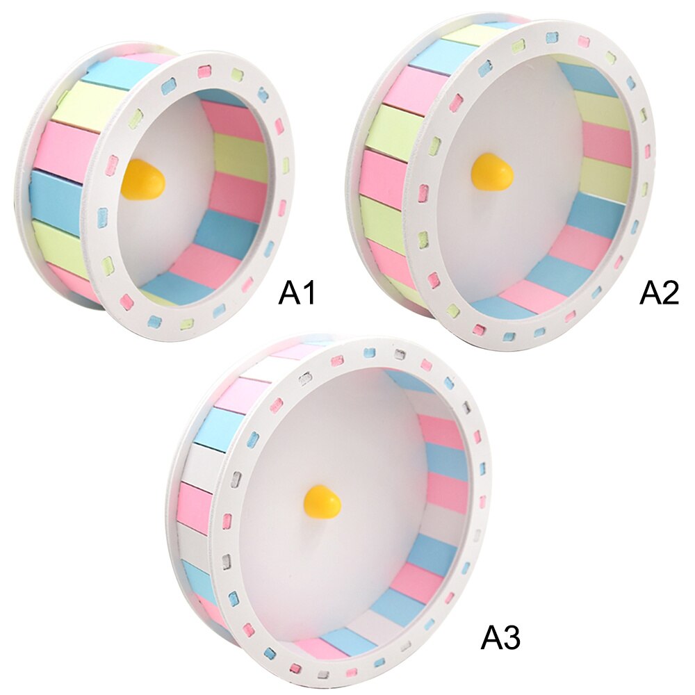 1pcs Pet Sports Wheel Exercise Wheel Hamster Disc Pet Sport Hamster Running Wheel Jogging Wheel Totoro Funny Running Disc Toy