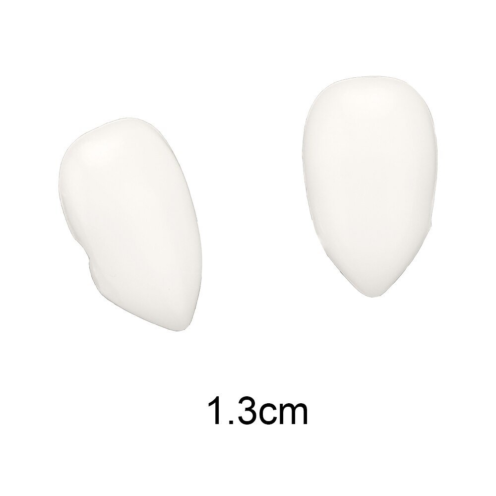 1 par 4 storlekar vampyrtänder huggtänder diy proteser rekvisita halloween kostym rekvisita fest harts: 1.3cm