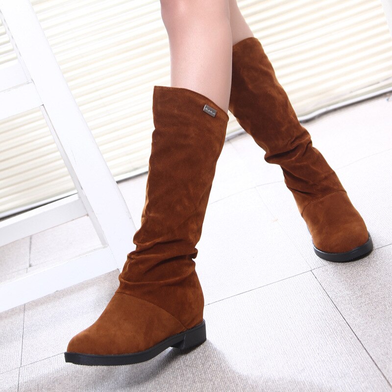 Bottes de neige hautes pour femmes, chaussures d'hiver, confortables, noir, rouge, YX1749, , décontracté