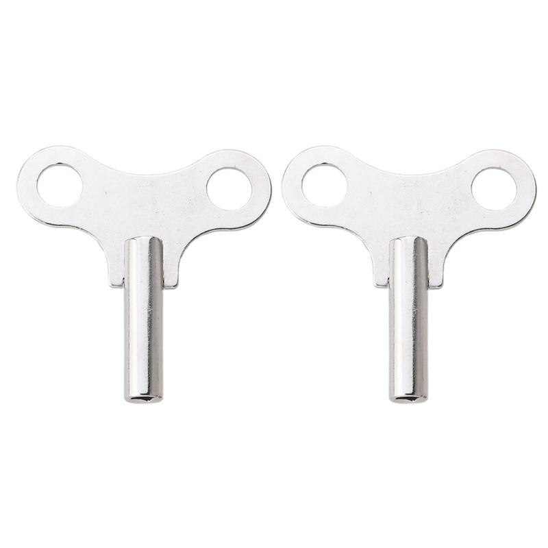 2 Stuks Staal Klok Sleutel Metalen Klok Sleutel Stevige Klok Gereedschap Kronkelende Ketting Reparatie Tool Voor Home Shop klok
