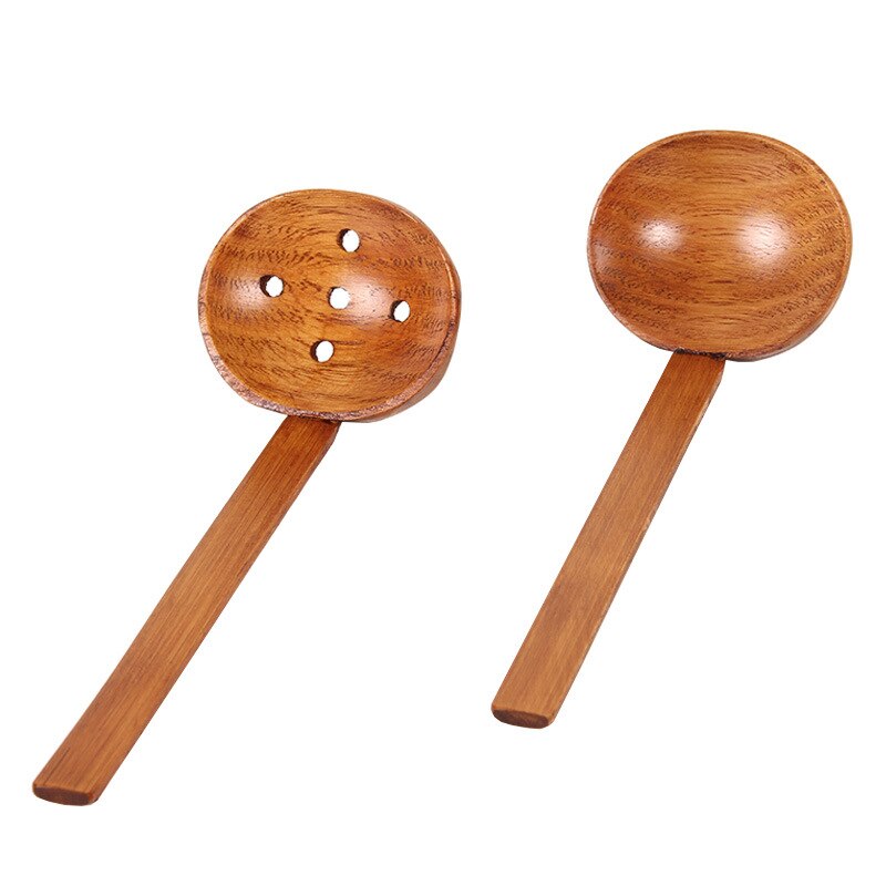 Japansk sked sked långhanterad sked sked ramen sked sköldpadda skal gryta sked catering servis köksredskap