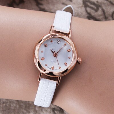 Vrouwen Quartz Analoge Klokken Kleine Wijzerplaat Delicate Luxe Wrist Horloges Relogio Feminino Dames Mode