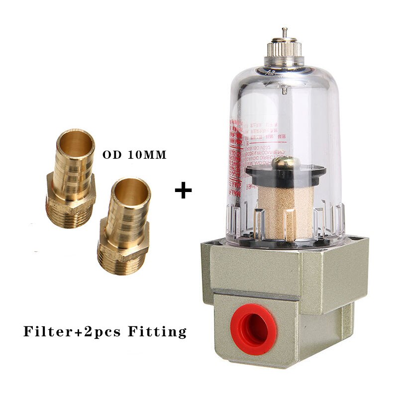 Af2000-02 1/4 "kompressorfilter lufttryck pneumatiskt för luftpump oljefångare vattenfuktavskiljare fälla smc  af2000 02: W-bt -10-02