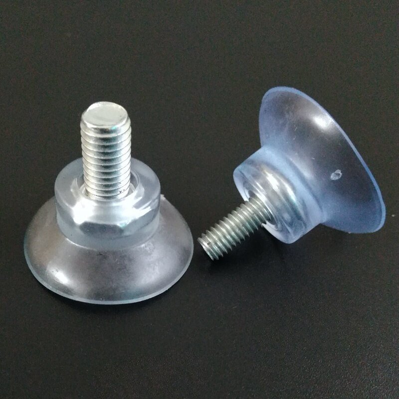oben 10 Stck Gummi Starke Saugnapf Ersatz für Glas Tisch Spitzen mit M6 Schraube