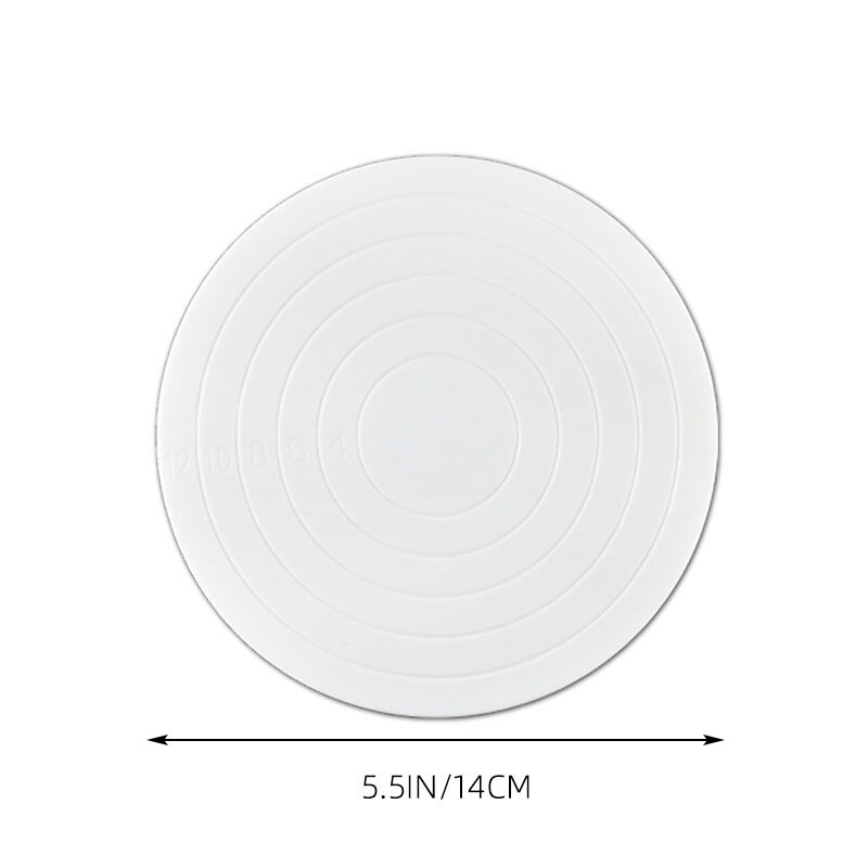 Mini Cake Turntable With Scale Baking Accessories Home Diy Fondant Cake Mousse Decorating Tray Platform Cookie Biscuit Stand: Pink