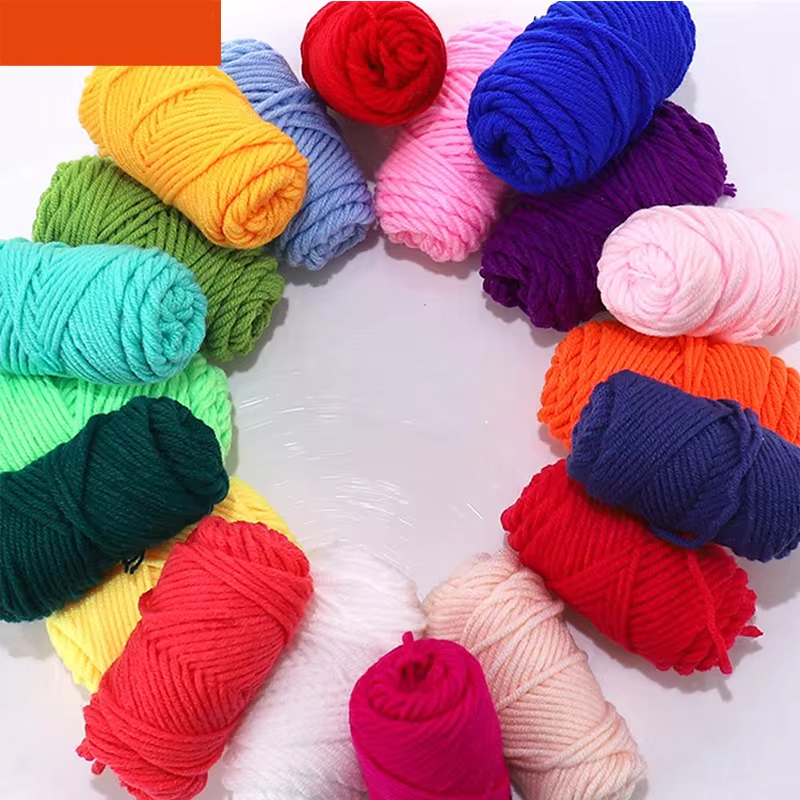 10 Colors Wool Yarns Wool Rolls DIY Poke Punch Needle Embroidery For Starter Craft Tools Set Handmade Woven Wool Tool