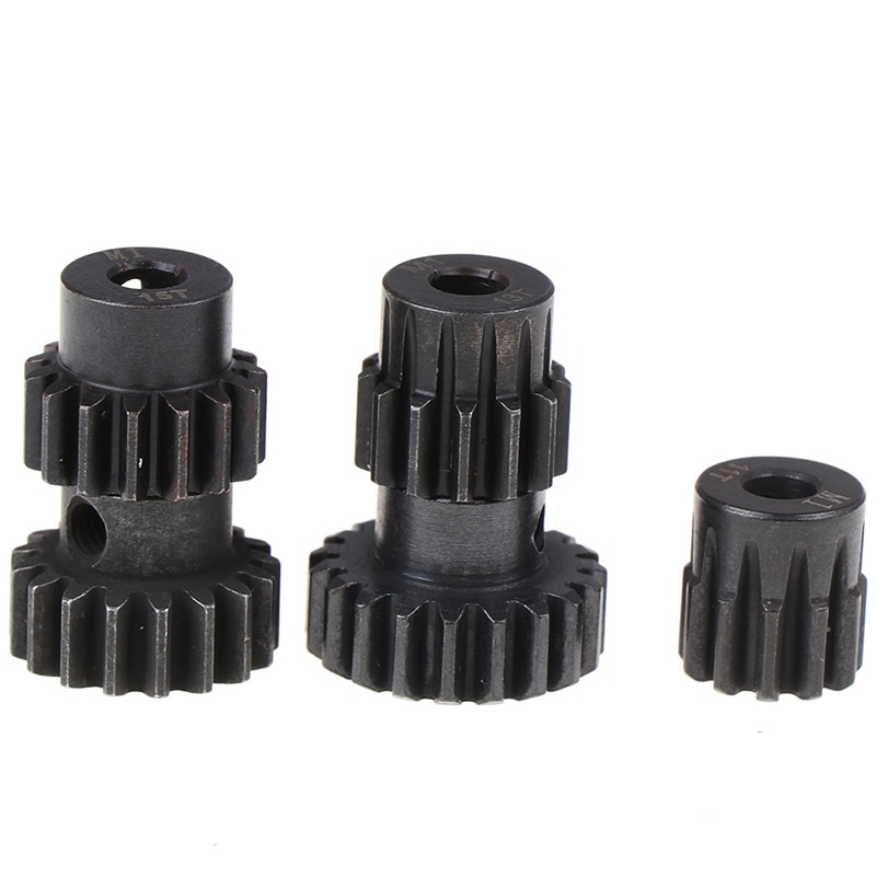 M1 5mm 15t 16t 17t 18t 19t- pin motor utstyr combo sett til 1/8 rc bil motor
