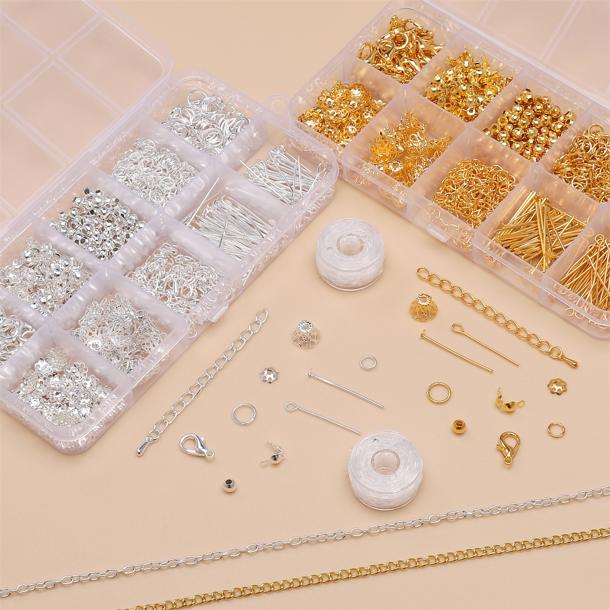 1 Set/zak Sieraden Maken Starterskit Oorbellen Ketting Bevindingen Diy Kralen Sieraden Accessoires Geschikt Voor Volwassenen En Beginners (G