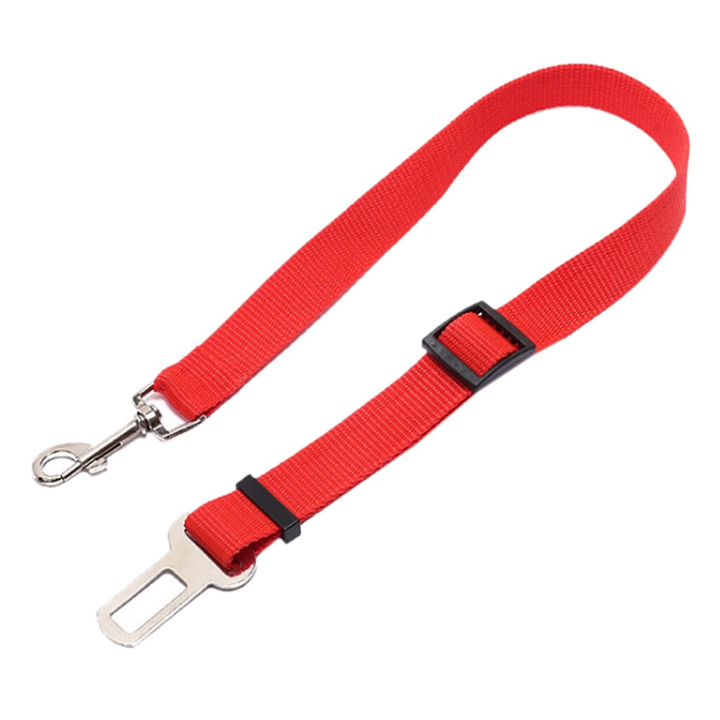 Huisdier Autogordel Veiligheid Gordel Harness Leash Lead Verstelbare Nylon Veiligheidsgordels