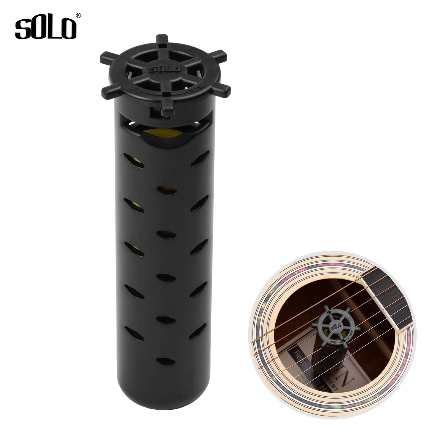 SOLO SG-07 humidificador guitarra acústica de sonido agujero depósito de humedad guitarra humedad esponja guitarra accesorios y piezas