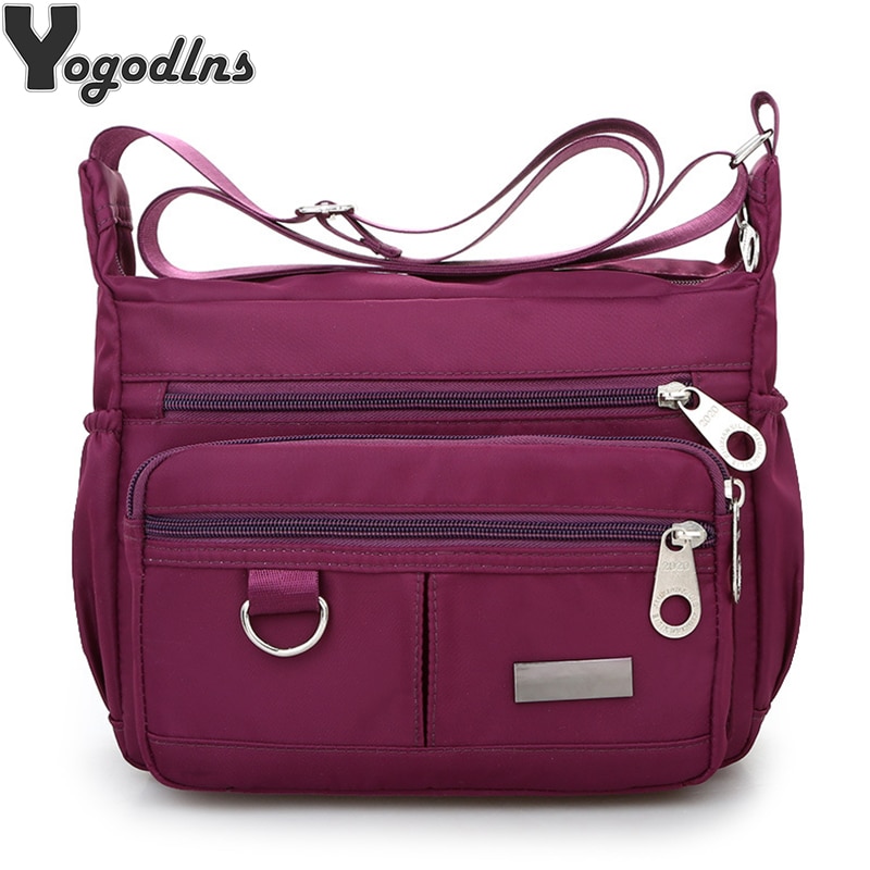 Casual Bolsos Sac A Main Vrouwen Messenger Bag Waterdichte Oxford Doek Schoudertas Grote Capaciteit Moeder Handtassen Tote Crossbody