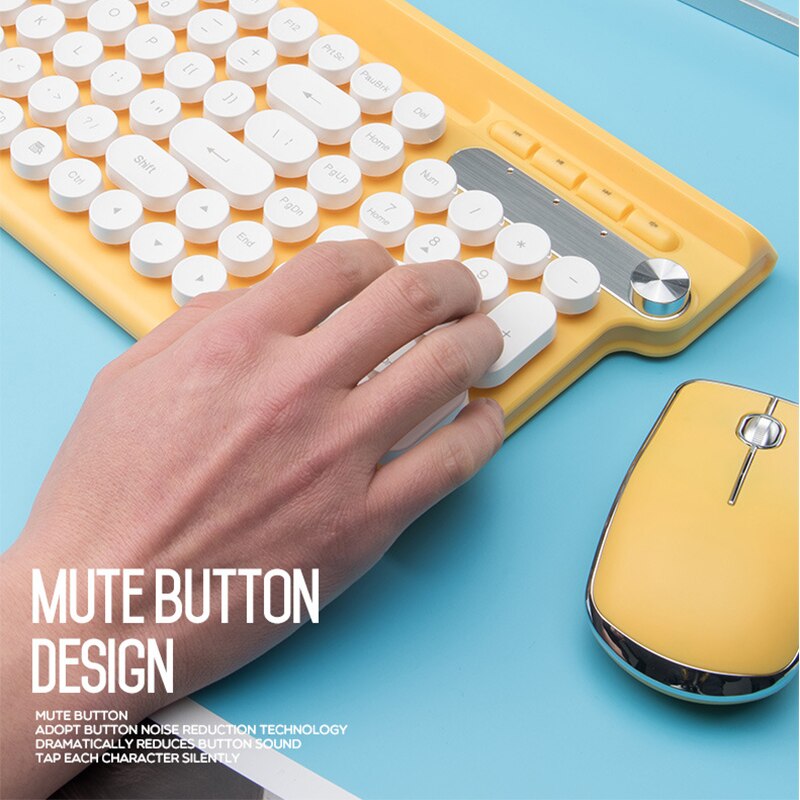 Rechargeable Wireless Gaming Keyboard Mouse Set For Macbook Xiaomi PC Gamer 2.4G Wireless Keyboard Gamer Mouse Computer Keyboard