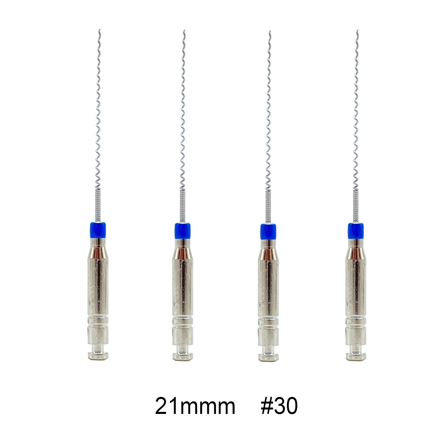 1 caja de soportes de pasta Dental, relleno de raíces Lentulo 21mm 25mm surtido # 25-40 Limas de endodoncia Instrumentos dentales Canal Espiral: Negro