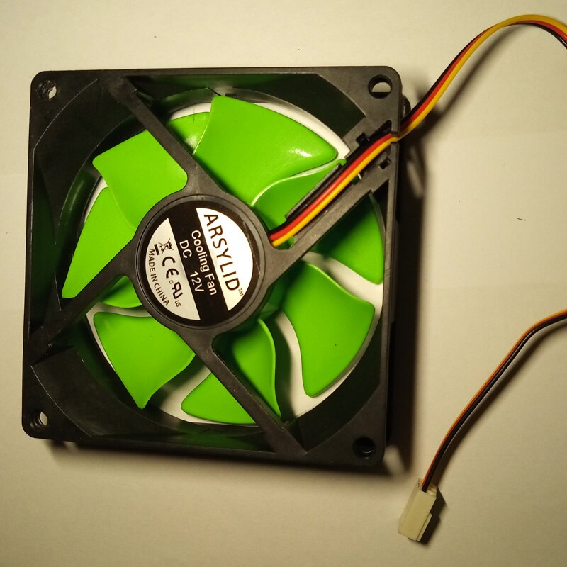 ARSYLID CPU 90mm 9 cm 9025 fan koelventilator computer case 4pin temperatuurregeling 9 cm fan: 3pin