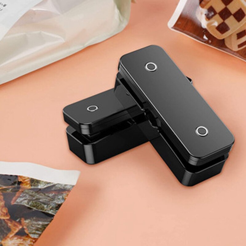 2 In 1 Chip Bag Sealer And Cutter-Portable Mini Food Sealer-Quick Heat Handheld Vacuum Sealer-Plastic Bag Chip Bag
