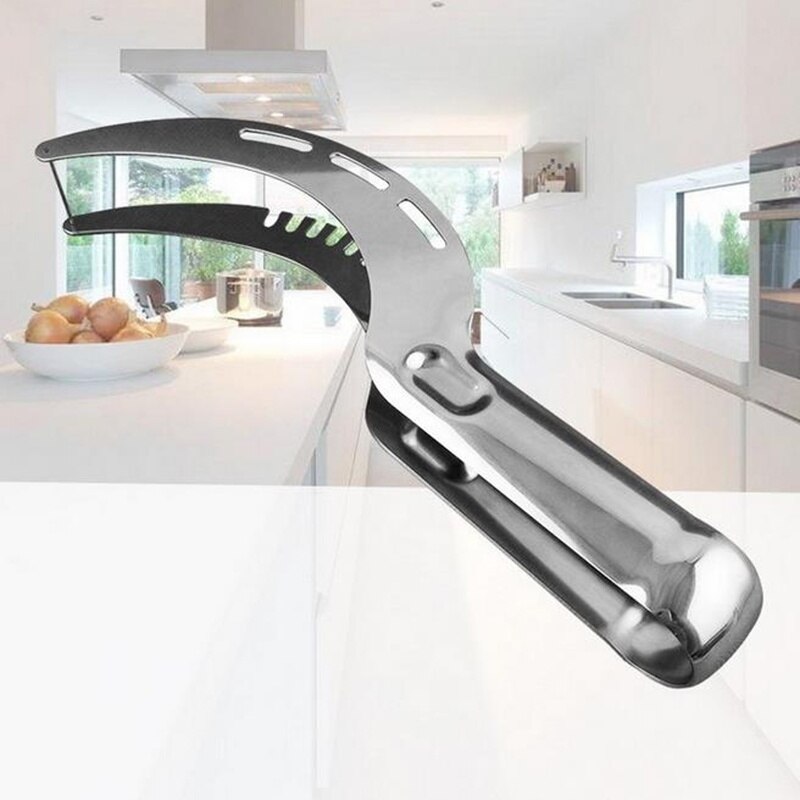 Stainless Steel Watermelon Melon Slicer Fruit Cutter Fruit Gadget Fruit Divider Cutting Kitchen Vegetable Watermelon Tools
